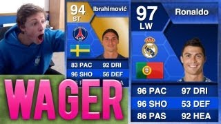 BIGGEST WAGER EVER  TOTS RONALDO  TOTS IBRAHIMOVIC  Fifa 13 Ultimate Team [upl. by Enelrae]