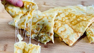 CRÊPES SALÉES MOELLEUSES GARNIES D’UNE FAÇON ORIGINALE  Facile et rapide Deli cuisine [upl. by Lucinda190]