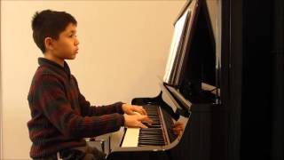 R Schumann Petite Berceuse Little Lullaby Mathys piano le 13032016 [upl. by Ia]