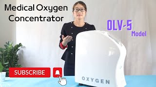 （1）Olive 5L Oxygen Concentrator Demonstration Operation（2017）（Medical Grade） [upl. by Addam864]