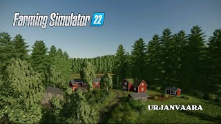 Farming Simulator 22  Kivien keräystä  Valtra 8750  fs22 fs22suomi valtra [upl. by Cammie8]