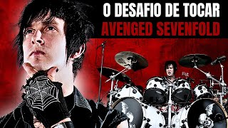 THE REV E O SEU CONTROLE NO PEDAL DUPLO NO AVENGED SEVENFOLD [upl. by Eleynad910]