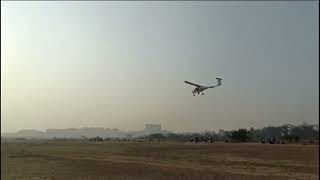 Glider flying l wooden aeroplane flaying at Gliding Center Hadapsar l morning vibes l positive fly [upl. by Yeltnerb]