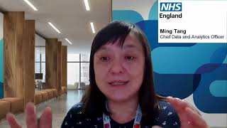 Ming Tang Chief Data and Analytics Officer NHS [upl. by Aehsal]