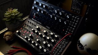 17 Minutes of Moog Subharmonicon and DFAM sequences  Ambient Electronic mostly [upl. by Reisman]