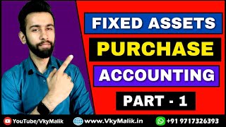 Fixed Assets Purchase Entry in Tally Prime  Fixed Assets Entry in Tally Prime With GST  Part1 [upl. by Ehcropal]