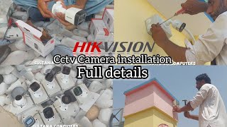 HIKVISION CCTV Camera for Home HIKVISION CCTV Installation amp Configuration Process Full Setup [upl. by Aisatsana]