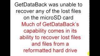 hard drive data recovery  GetDataBack  offers a comprehensive approach [upl. by Gentes]