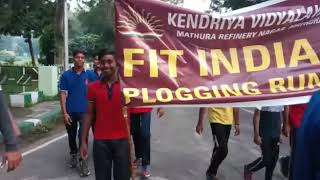 Plogging Run KV2 MRP Mathura [upl. by Litton678]