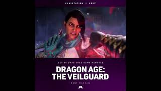 GameFly Video Game Rentals  Dragon Age The Veilguard  Rent amp Save  SQHRO dragonagetheveilguard [upl. by Richara]