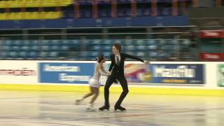 3 B MANACORDA  N MACII ITA  ISU JGP Croatia Cup 2012 Junior Pairs Free Skating [upl. by Ibbison]