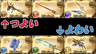 【グラブル】レゾネーター系列の武器が6属性出揃ったので語る [upl. by Blodget758]