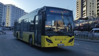 İstanbulda 36Z ile Zincirlikuyu Metrobüs  Cebeci Arası Otobüsle Seyahat [upl. by Dru487]