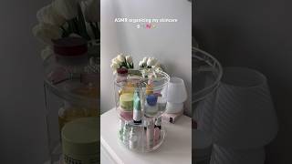 ASMR aesthetic skincare organization🫧🎀 skincare aesthetic asmr asmrsounds organization [upl. by Aiyekal]