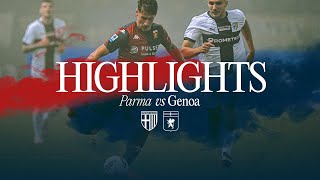 PARMA 01 GENOA  HIGHLIGHTS  SERIE A ENILIVE 2425 [upl. by Odnanreh]