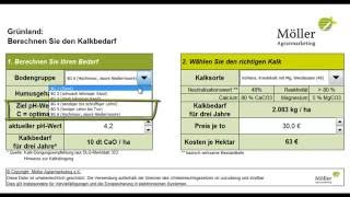 Kalk streuen auf Grünland  Kalkbedarf  Kostenha [upl. by Aleak]