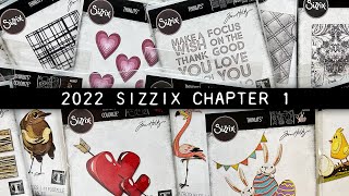 Tim Holtz Sizzix Chapter 1 2022 [upl. by Angel]