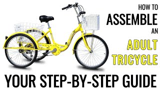 How to Assemble an Adult Tricycle Your StepbyStep Guide wwwtrikebikecomau TrikeBikeAustralia [upl. by Eenobe801]