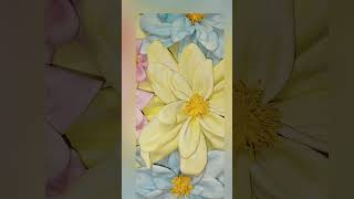 How to make flowers from foaming sheetflowermkaingdiyshortsartandcraftflowers [upl. by Farmann]