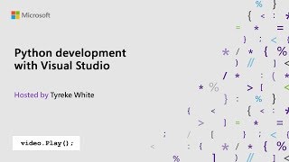 Visual Studio 2019 Launch Python development with Visual Studio [upl. by Rickie]