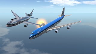 MidAir Collision Compilation in SimplePlanes 8 [upl. by Teryn]