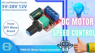 DC 4535V PWM 5A DC Motor Speed Regulator controller 5A Switch Function LED Dimmer Board 20KHz [upl. by Gnilyarg]