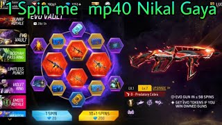 EVO VAULT EK SPIN ME Mp 40 nikal gaya 😯 SANTALI VIDEO freefire youtube stgamer815 [upl. by Nalad]