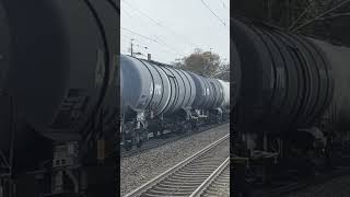 VTC oil tanker pulled by Siemens Loco trainspotting [upl. by Nosreve]