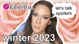 quotExclusive Sneak Peek FabFitFun Winter 2023 Box Revealedquot [upl. by Zasuwa459]