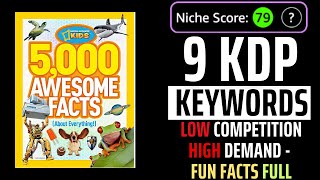 9 Profitable Amazon KDP Keywords Fact Book FULL Series KDP KDPKeywords nicheresearch amazonkdp [upl. by Bunns496]