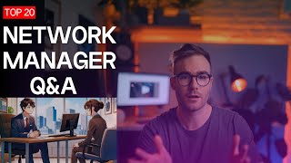 Network Manager Interview questions and answers Network Manager Interview Tips Prepare Like a Pro [upl. by Shaver]