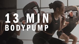 13 Minute BODYPUMP Workout  Les Mills amp adidas [upl. by Georg]