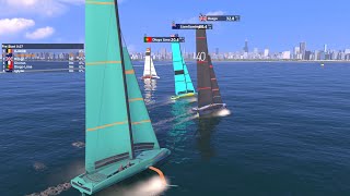 Huge Penalty Americas Cup Racing [upl. by Oileduab]