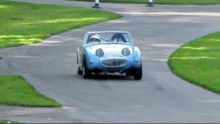 Austin Healey Frog Eye Sprite Prescott Hillclimb 2011 Mark Hobbs [upl. by Martino]