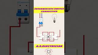 Intermediate Switch connectionIntermediate Switch wiring connectionviralshortsshortsfeedshort [upl. by Navonoj]