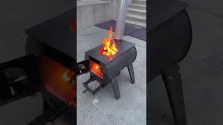 Part 65Yan Deli heating stove factory direct sales Heating artifact Smokeless firewood stove [upl. by Velasco]