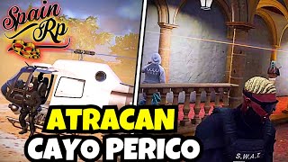 PRIMER ROBO A CAYO PERICO DE SPAIN RP SALE MAL  GTA 5 ROLEPLAY [upl. by Airotel]