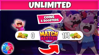 Match Masters Hack  How I Got More Coins amp Boosters in Match Masters Mod iOSAndroid 2024 [upl. by Aihsas631]