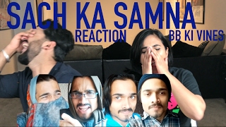 BB KI VINES SACH KA SAMNA REACTION  BB KI VINES  Reaction by RajDeep [upl. by Nithsa943]