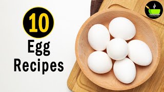 10 Egg Recipes  Top 10 egg dishes  Egg Recipes for Breakfast  10 egg recipes for dinner  Anda [upl. by Ariay517]