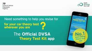 The Official DVSA Complete Theory Test Kit iOS app overview [upl. by Woo]