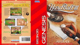 𝐎𝐩𝐭𝐢𝐨𝐧𝐬 Al Michaels Announces HardBall 3 SEGA GenesisMega Drive Music [upl. by Elam323]