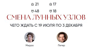 Смена лунных узлов Чего ждать с 19 июля по 3 декабря [upl. by Laleb]