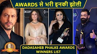 DADASAHEB PHALKE INTERNATIONAL FILM FESTIVAL AWARDS 2024 WINNERS LIST  Shah Rukh Kareena amp More [upl. by Nehgem215]