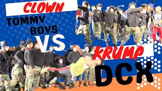 Clowns vs Krumpers  ALL IN❕ Tommy Boyz vs DCX🔥  TOMMYHOTGIRLZTV JKSHOW1992 tommysquadgirlz5908 [upl. by Kcirtemed]