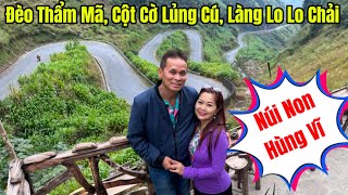 Du Lịch Hà Giang  Ngày 1 Đèo Thẩm Mã Cột Cờ Lủng Cú Làng Lo Lo Chải Núi Non Hùng Vĩ Đẹp Mê Hồn [upl. by Weitman710]