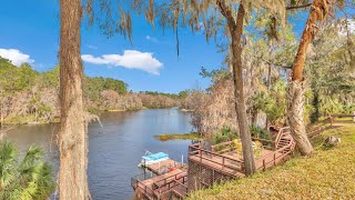 Dunnellon Florida Waterfront Home For Sale [upl. by Lucila]