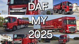 premiera Zmodernizowana gama DAF Trucks  rok modelowy 2025 [upl. by Collie]