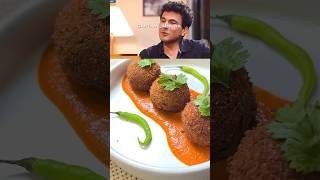 Master chef Vikas Khanna Enjoy these balls shorts ytshorts celebrity food recipe viralvideo [upl. by Ecinad736]