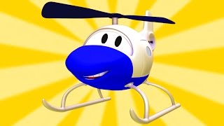 Helikopter Damperli kamyon Ma ve Çekici Tom  Araba ve Kamyon inşaat çizgi filmi çocuklar için [upl. by Kimberley]